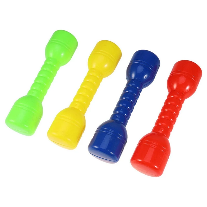 

1Pairs Children Dumbell Outdoor Plastic Fitness Equipment Kids Sport Exercise PE Exercise Home Dancing Props Kids Dumbbells Hand