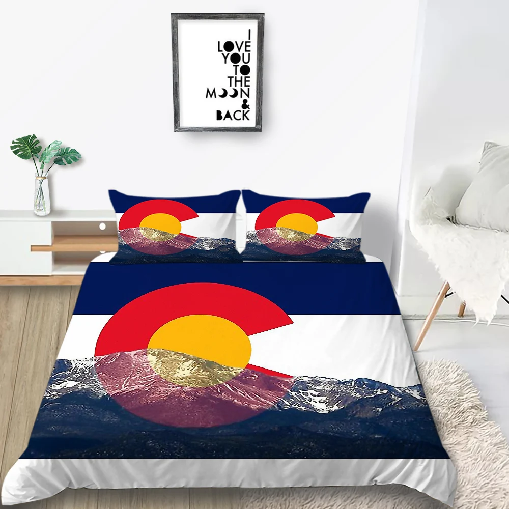 Постельное белье разные стили с рисунком пододеяльник 3/4 шт. | Дом и сад