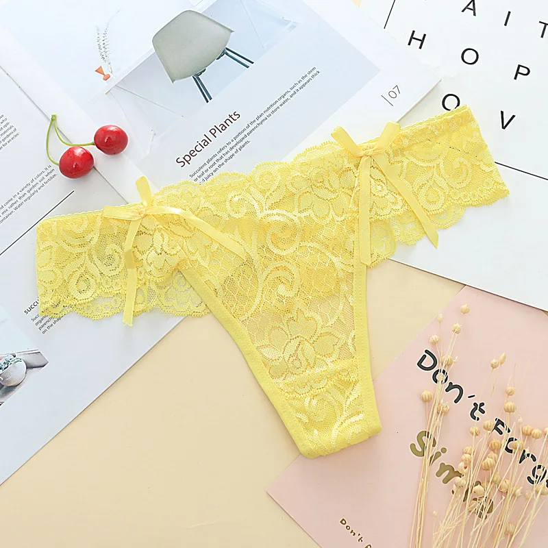 Бесплатная доставка нижнее бельё для девочек женские кружевные Трусы стринги G