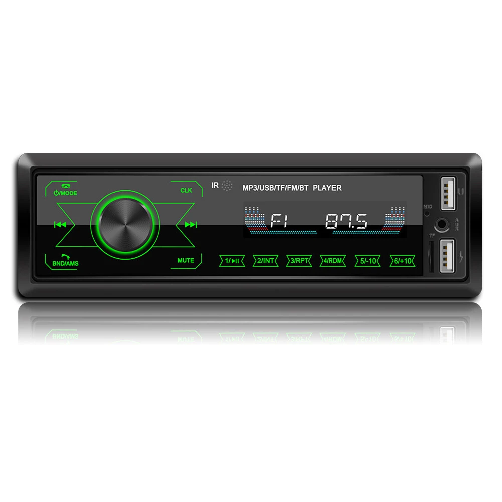 Автомобильный MP3 плеер с сенсорным ЖК экраном двумя usb портами Bluetooth зарядным