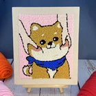 Набор для вышивки с нитью, для начинающих девочек, русская вышивка, шерстяной вышивка крестиком сделай сам, украшение для дома