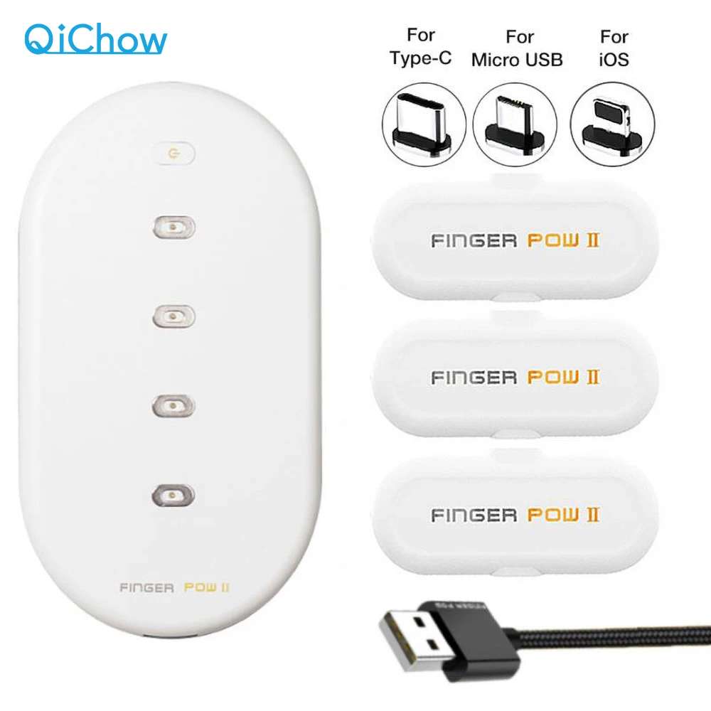 Портативное зарядное устройство Finger pow мини-зарядное для экстренных случаев |