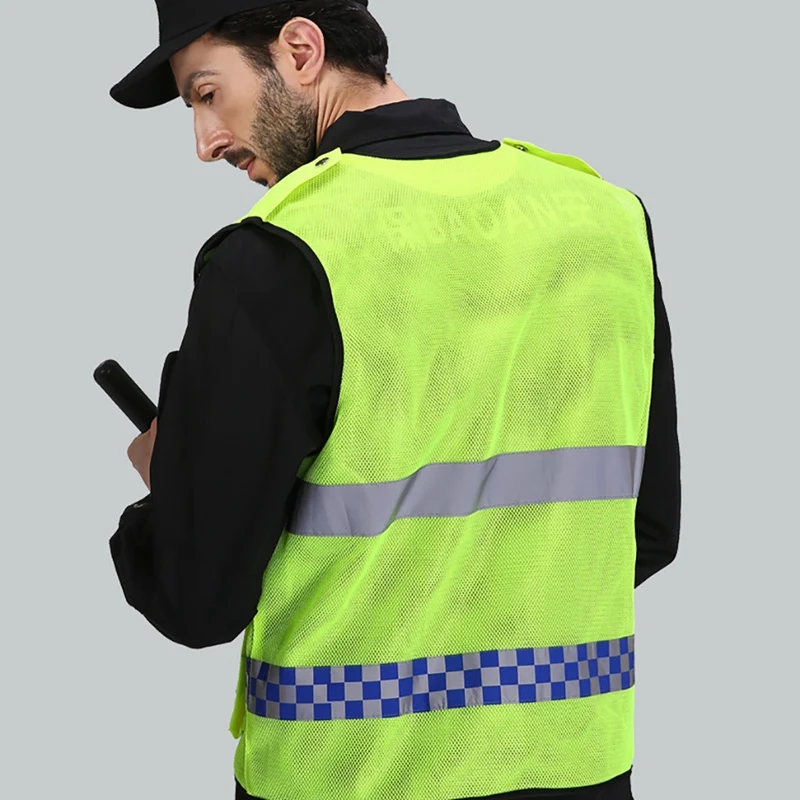 Светоотражающий Жилет для бега высоковидимый светоотражающий жилет работы с