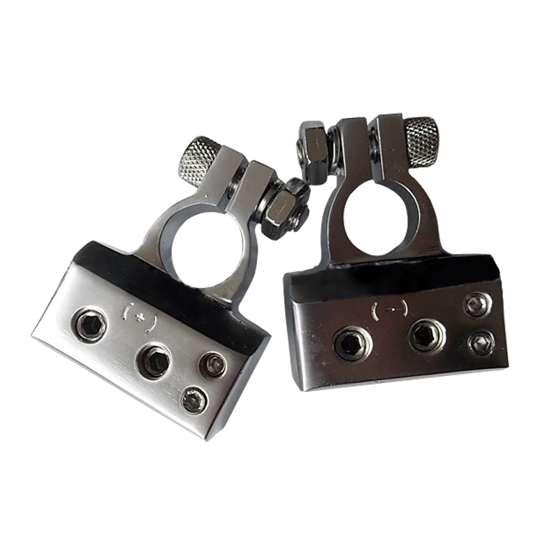 2 шт. клеммы для автомобильного аккумулятора положительные/отрицательные