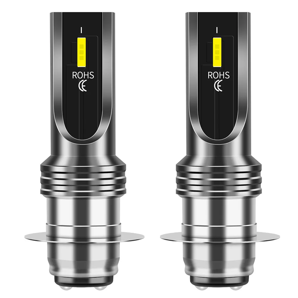 

Светодиодсветильник фары H6M P15D для мотоцикла UTV ATV, 2 шт. светодиодный противотумансветильник фары, фары дальнего/ближнего света, 80 Вт, 6000K, лм, ...