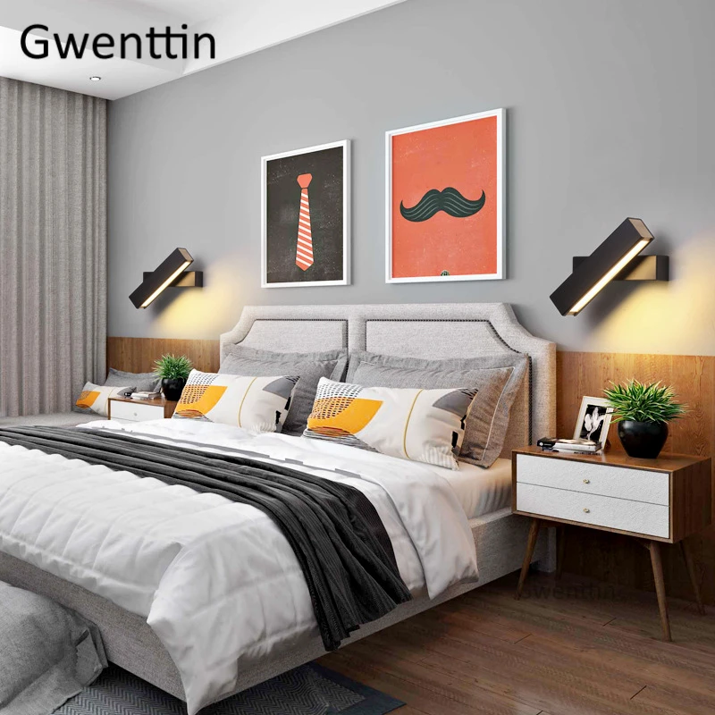 Настенный светильник светодиодный зеркальный скандинавский