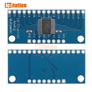 16CH Analog Digital MUX Breakout Board CD74HC4067 Precise Module For Arduino 16-Channel TTL-level 2V-6V for I2C SPI 16 Sensors