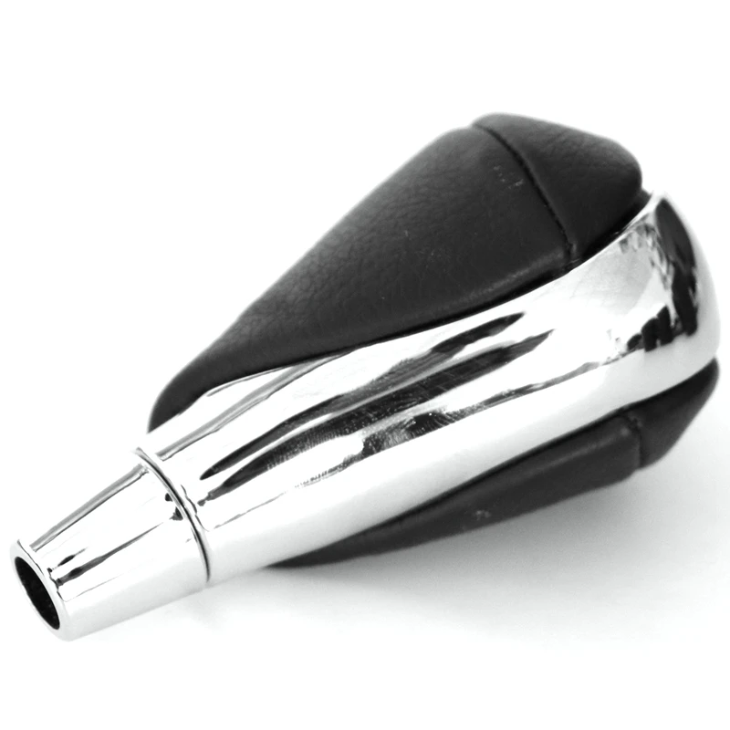 Черные кожаные зеркало хром рукоятка рычага переключения передач для Toyota Lexus ES330