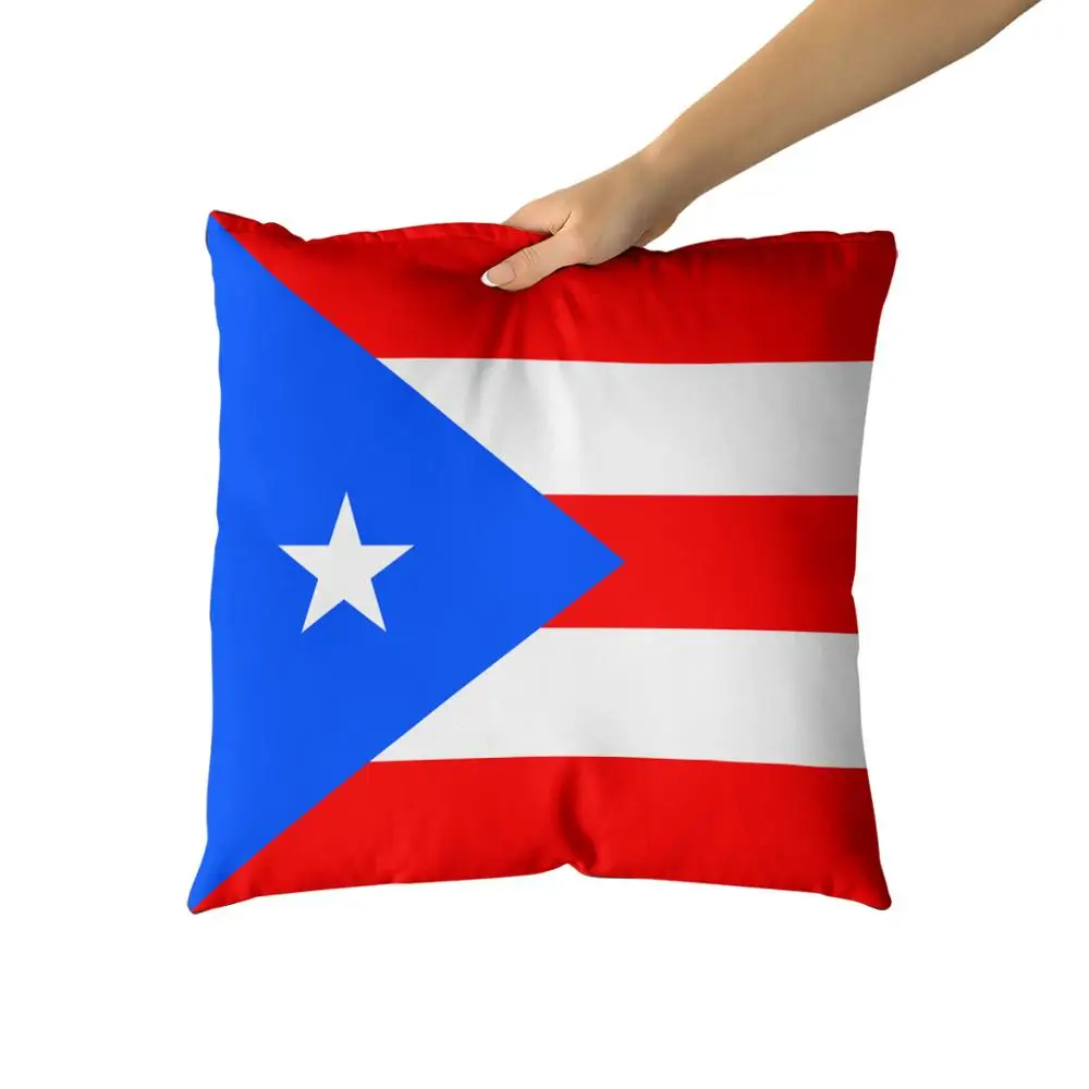 Пуэрто Рико хлопчатобумажные парусиновые наволочки на заказ для диванных
