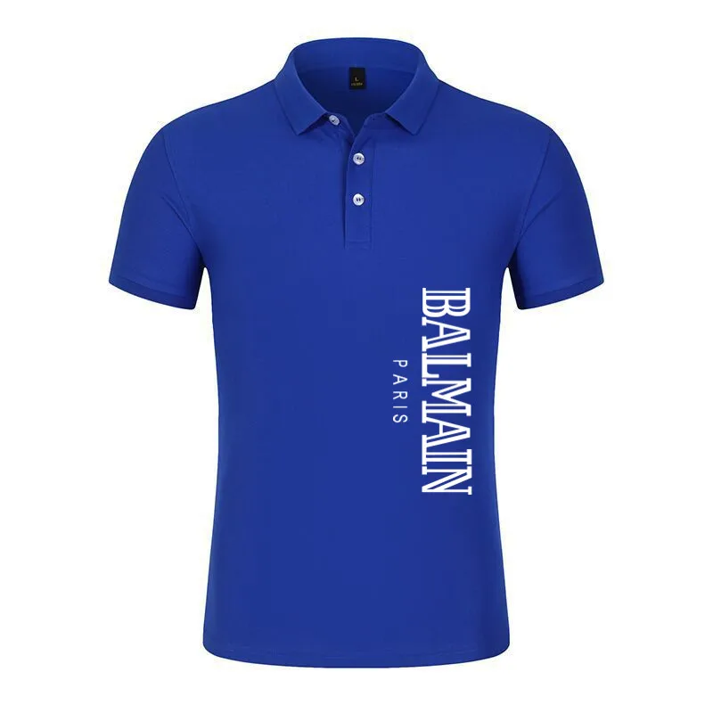 

New men's Polo shirt casual short-sleeved high-quality clothing summer streetwear business lapel fashion men's shirt