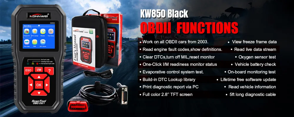 OBD2 Автомобильный сканер полный ODB 2 автоматический диагностический сканер Nexpeak NX501 автоматический диагностический инструмент ODB2 лучше, чем Запуск CR5001