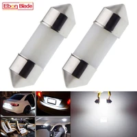 2pcs c5w car led 28mm 29mm 3030 chip 3 smd 6000k bulbs for door trunk festoon dome map reading license plate lamp auto styling