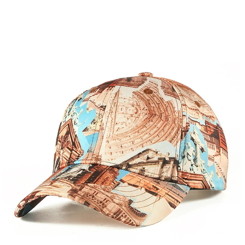 Бейсболка в стиле древнего римского стиля для мужчин и женщин Кепка хип хоп