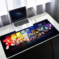 Sonic Anime Mouse Pad 80X30mm Anti-slip Rubber Laptop Mat Desk Table Mousepad Gamer Laptop Large Gaming Padmouse XXL for Mouse