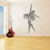 girl dancing eco friendly vinyl pvc decal bedroom nursery decoration home decorations bed room decor wall stickers cx1256