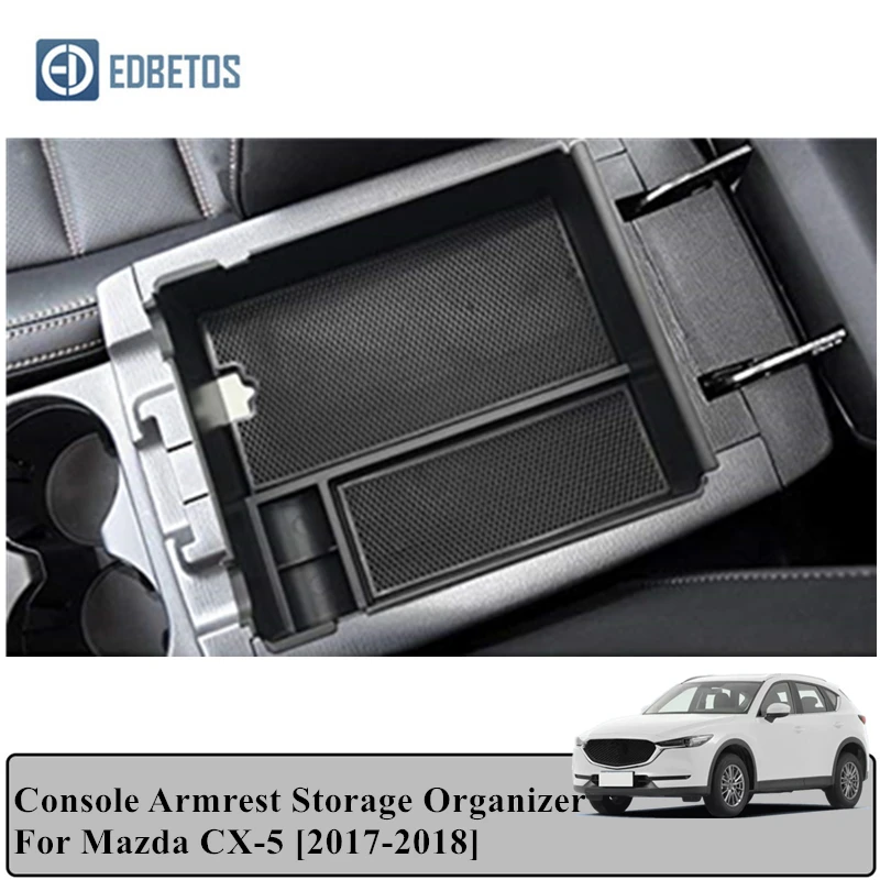 Аксессуары для Mazda CX5 2017 2018 органайзер хранения в автомобиле контейнер