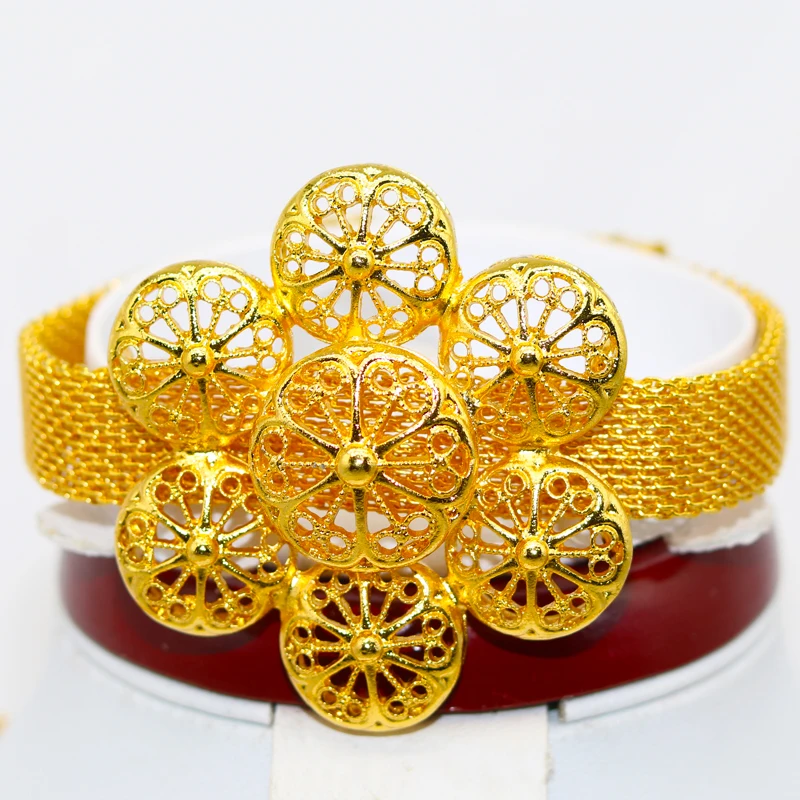 Эфиопия 24K универсальное Золотое женское ювелирное изделие Африканский