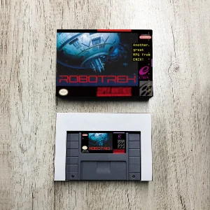 Robotrek версия США карта для игры RPG с розничной коробкой|Запасные части| |