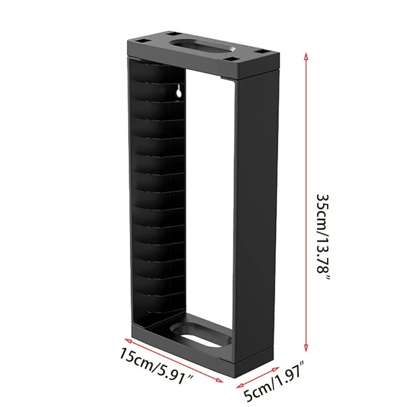 

C9GD Wall-mounted TYX-0659 Game Disc Storage Rack Suitable for PS5 Disc One S/X Series S/X Storage Rack