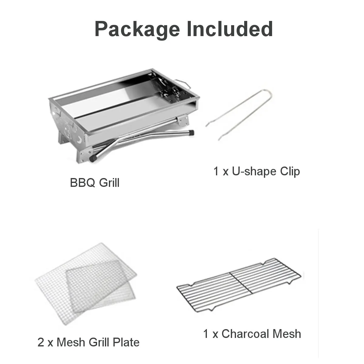 

Folding Charcoal BBQ Grill Plate Stove Kebab Grill Barbecue Rack Garden Party Cooking Tools Outdoor Camping BBQ Accessories