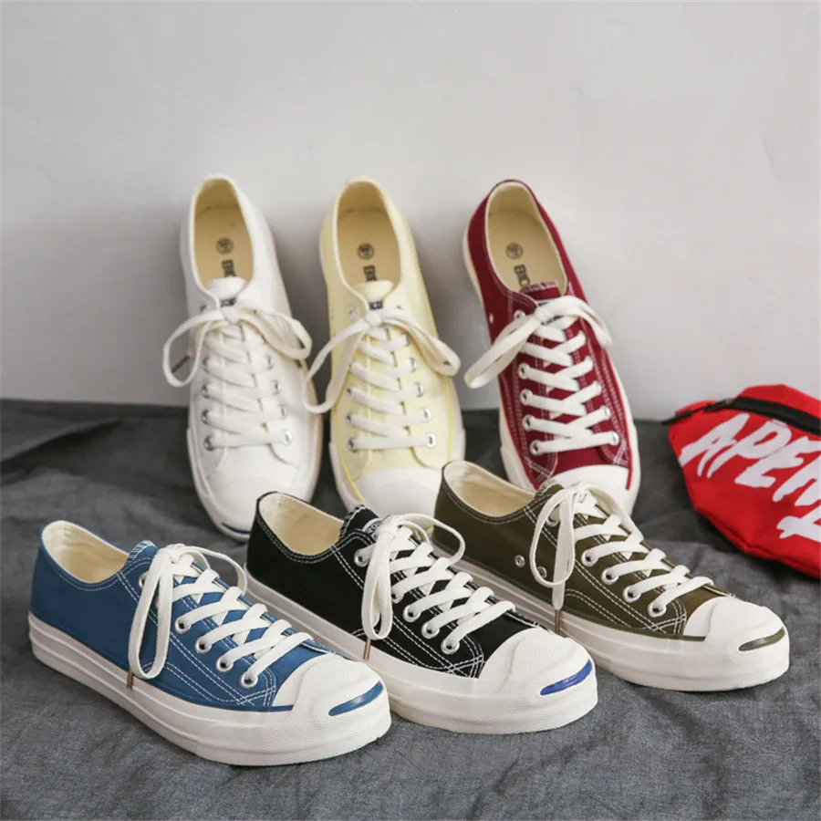 

Canvas Shoes Men Sneakers Vulcanized Shoes 5 Colors Casual Shoes Men Harajuku Style Boys Sneakers Classic Men Shoes Sneakers
