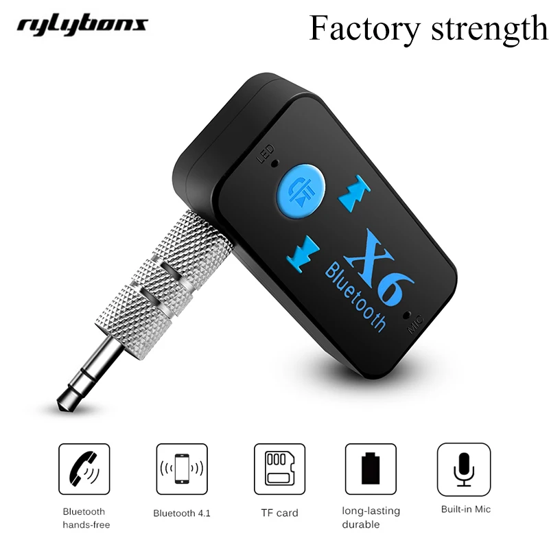 4 1 EDR беспроводной мини Bluetooth автомобильный комплект TF карта Воспроизведение A2DP Mp3