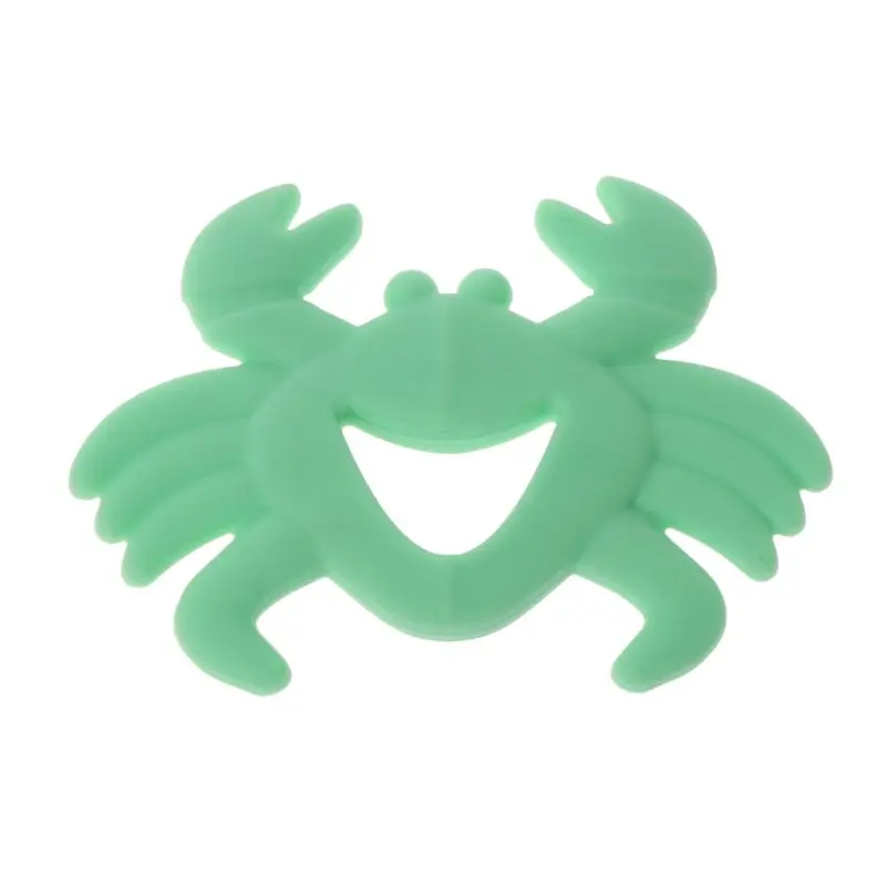 Детская форма краба Прорезыватель жевательные Подвески Детские Прорезыватели