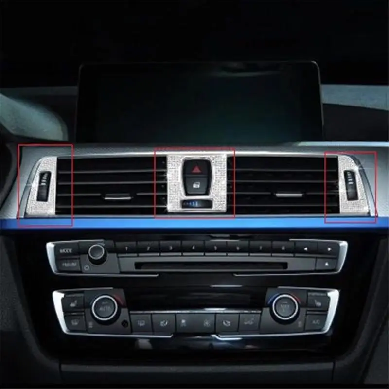 Модифицированный декоративный хром Автомобильный интерьер стикер полосы части