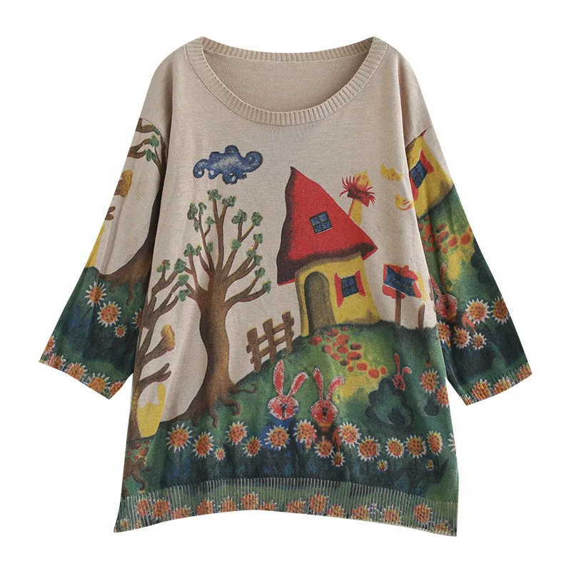 Max LuLu Новинка 2020 Британская мода стильные женские летние свитера с принтом