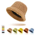 Панама женская, из искусственного меха, зимняя, Солнцезащитная