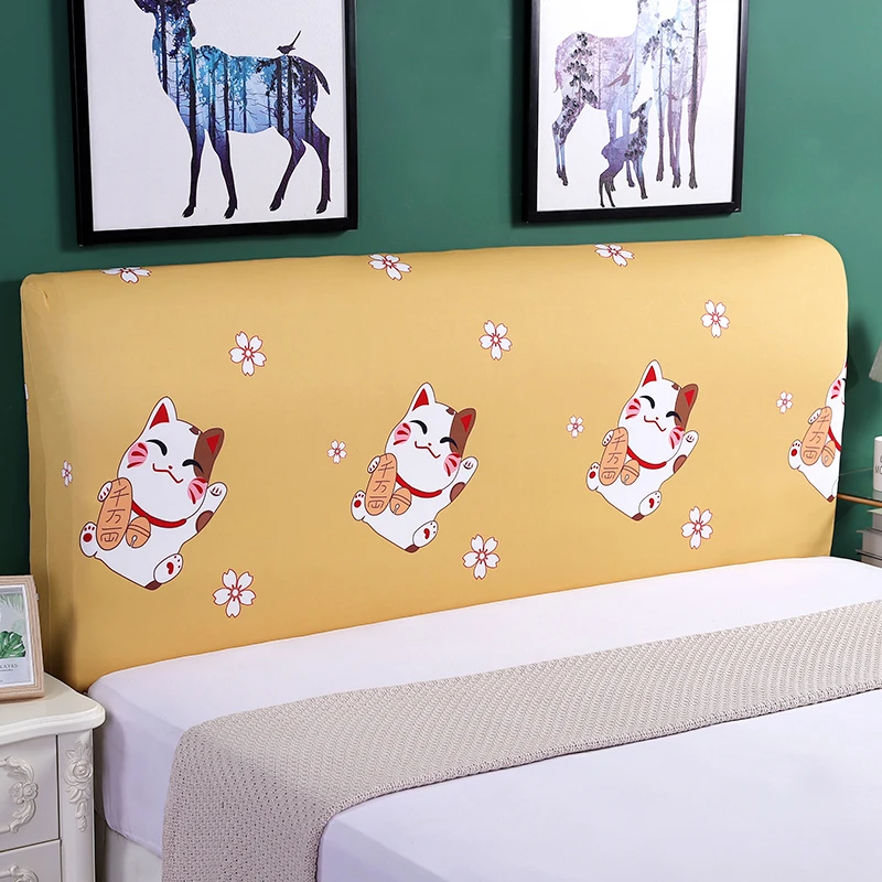 Чехол для кровати с изображением животных из мультфильма эластичный чехол