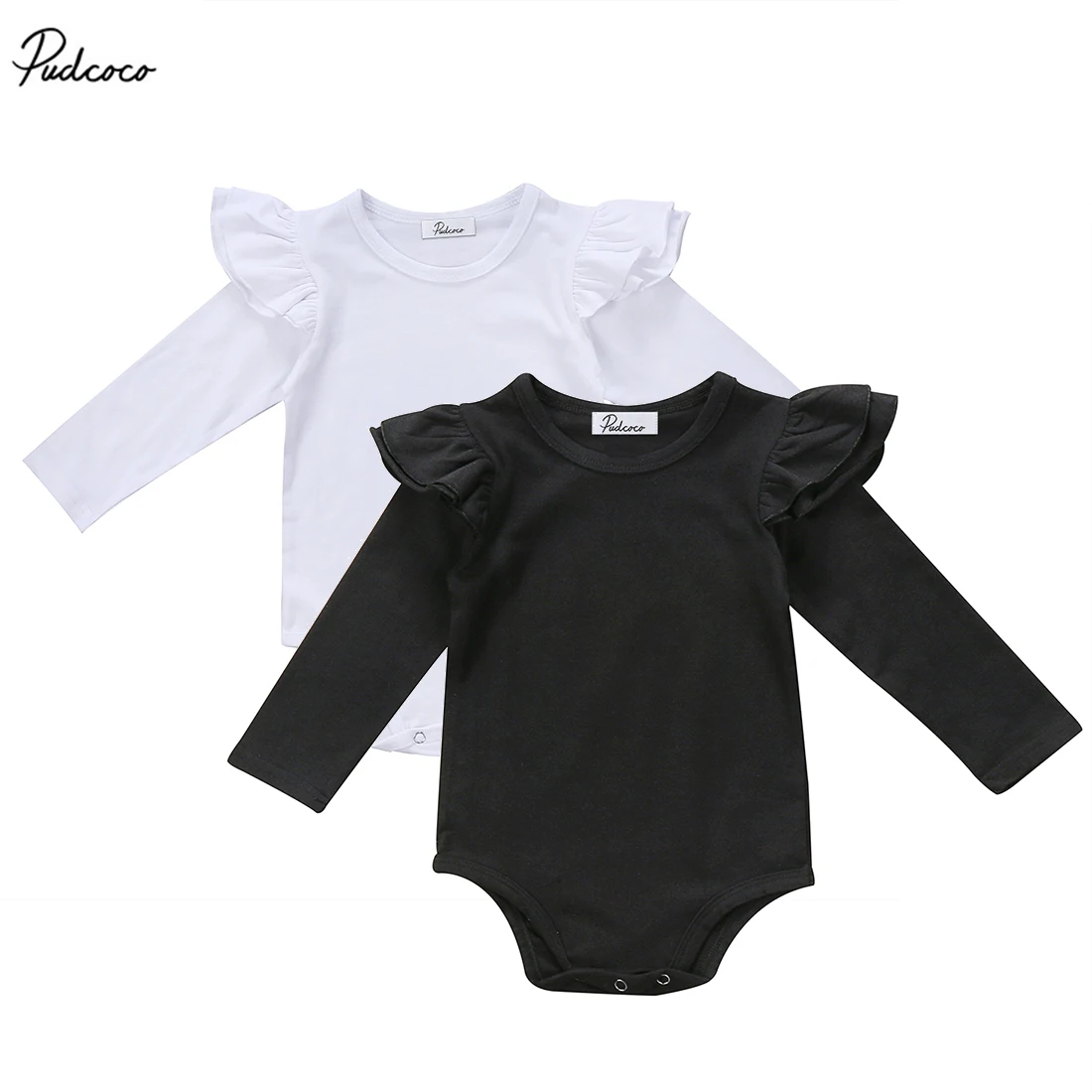 2019 детская одежда весна-осень для младенцев маленьких девочек с длинным рукавом