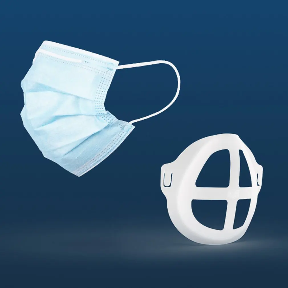 

Disposable Mask Holder Artifact Stent Inner Support Breathing Skin-Friendly Non-Stick Lipstick Support Frame