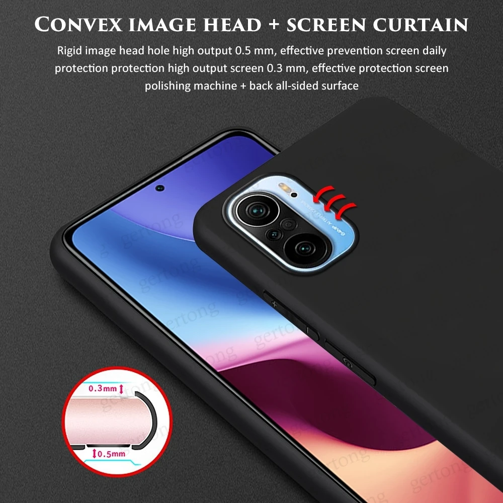 

Ultra Thin Black Case For Redmi Note 10 Pro Max 10 S Protector Back Cover Phone Case For Xiaomi Redmi K40 K20 Pro Plus K30 Ultra