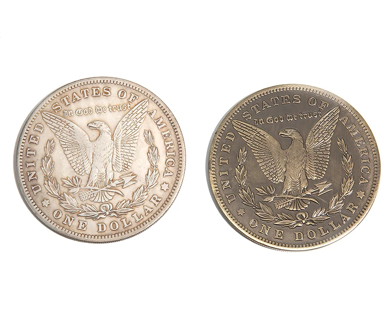 Jumbo Morgan Dollar (7 см) магические трюки волшебник крупным планом уличные иллюзии