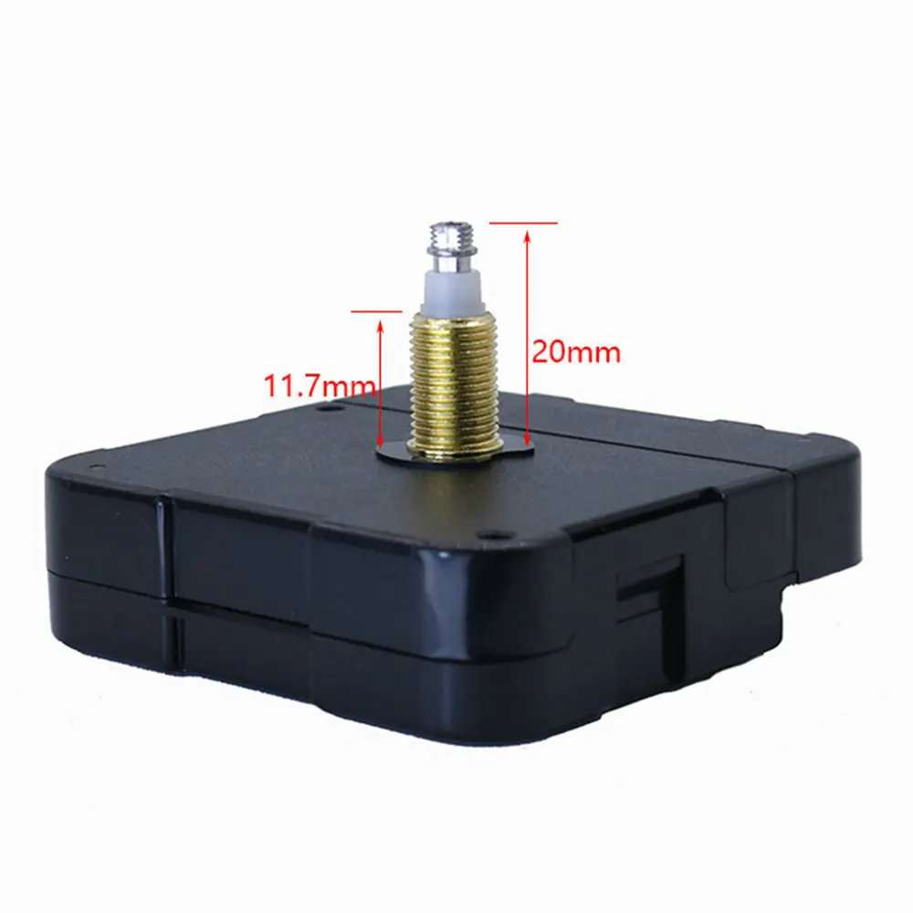 

DIY Quartz Movement Wall Clock Motor Mechanism Long Spindle Repair Kit Good Stability Clock Accessories for Frameless Wall Clock