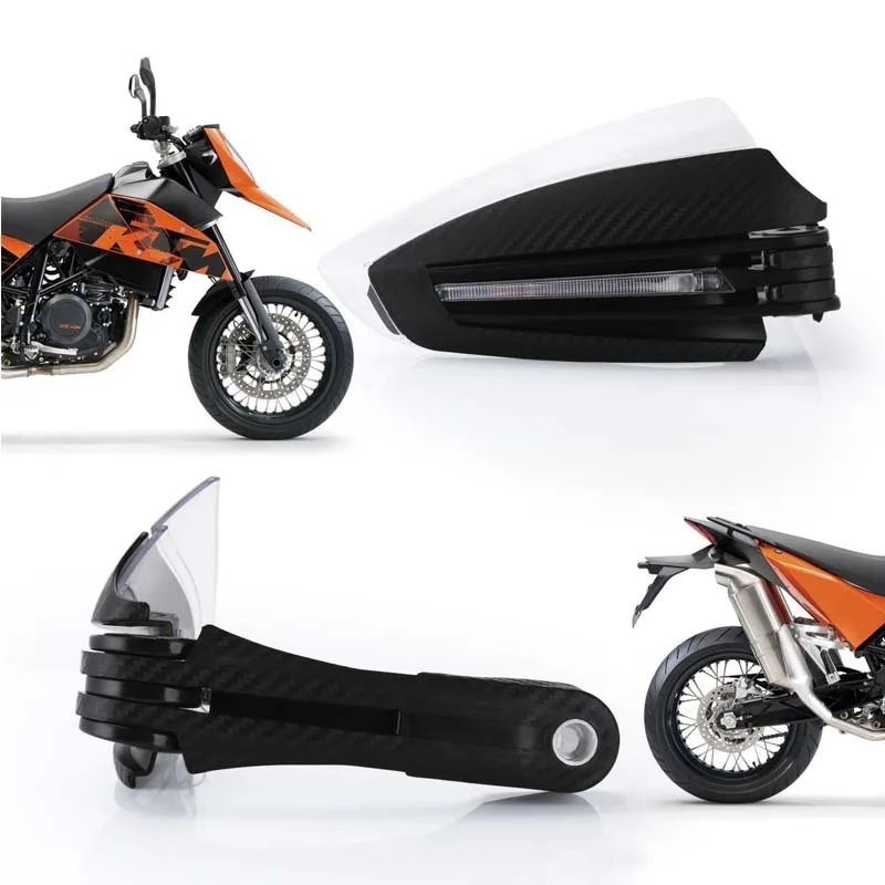 Мотоцикл LED светильник руль защита ветрового стекла для HONDA msx 125 cb 400f vfr 1200f cbr 600 f4i nc