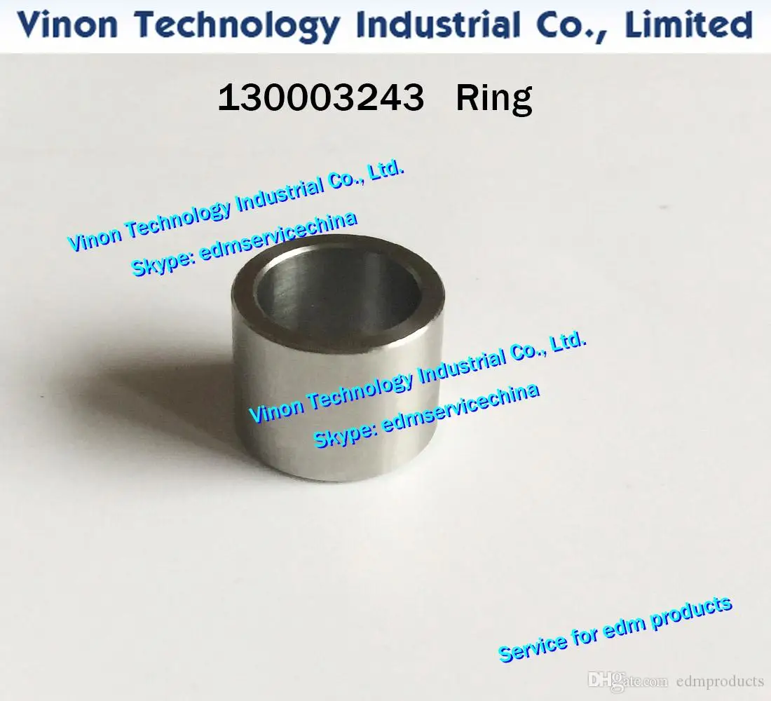 

(2pcs/lot) 130003245 edm Ring (Stainles steel) for Robofil 190,290,300,310,390,500 Charmilles edm parts 130.003.245 for Lower