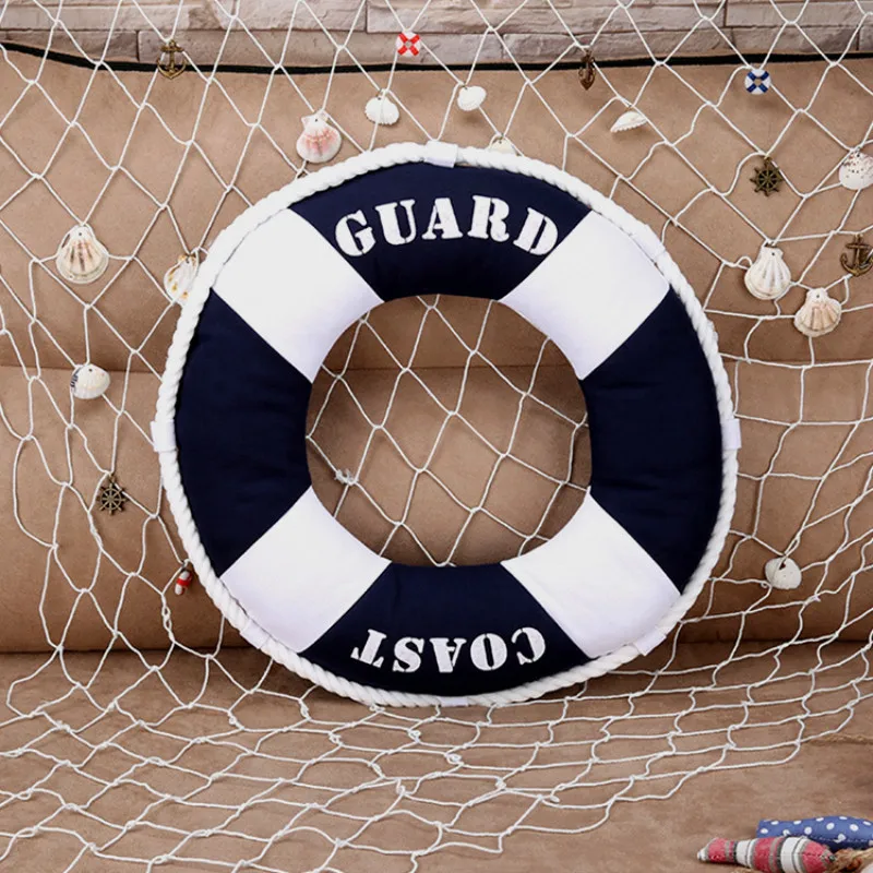 Декоративная подушка в форме буя мягкая игрушечная для береговой охраны