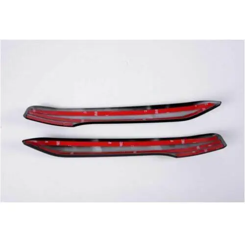 

2 PCS Auto Car Front Fog Lamp Cover For BMW X1 F48 2016-2018 Chrome & Gloss Black Car Accessories