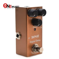 saphue electric guitar digital delay pedal timelevelrepeat knob effect pedal mini single type dc 9v true bypass
