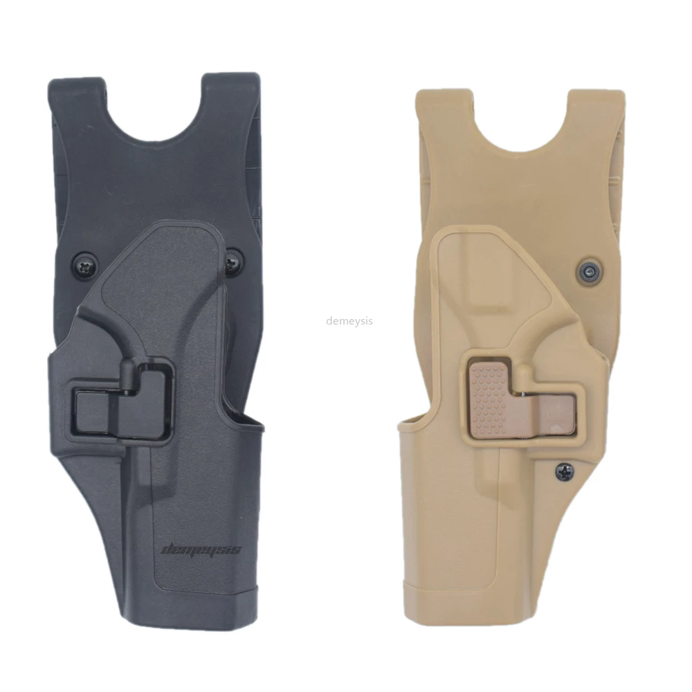 Черный загар левая/правая рука Тактический GLOCK Тактический Пистолет Кобура Подходит GLOCK 17 19 22 23 31 32 RH GLOCK кобура