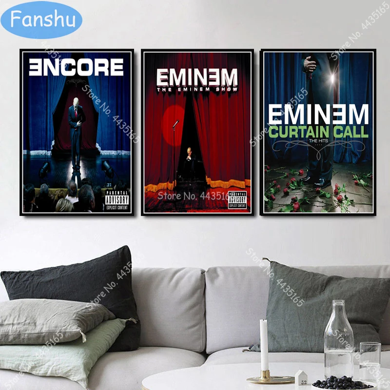 Постер Eminem The Marshall Mathers показ альбомов настенная живопись холст постеры и принты