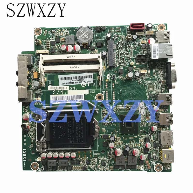 SZWXZY для Lenovo ThinkCentre M73 материнская плата настольного компьютера H81 LGA 1150 FRU 03T7344