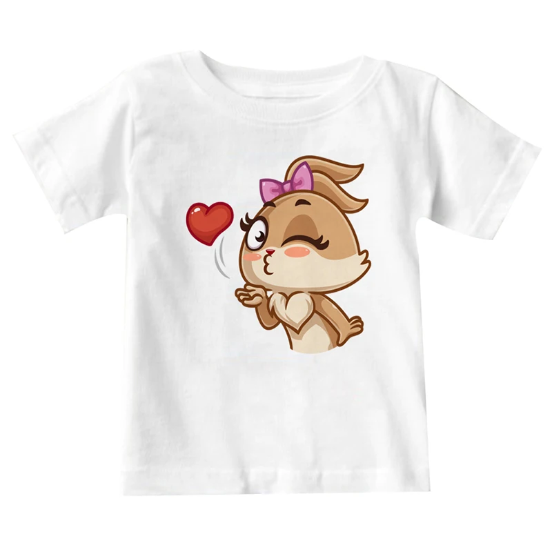 

Футболка для маленьких девочек, детская мультяшная блузка для маленьких девочек, хлопковый детский летний топ, дышащая и удобная одежда с к...