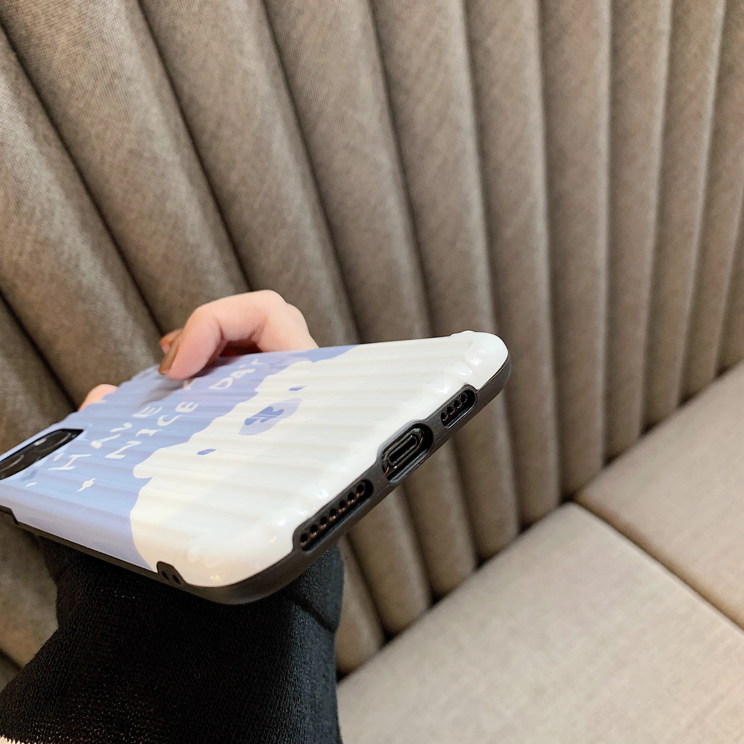 ORYKSZ 3D чехол для телефона с мультяшным медведем iphone 11 Pro Max s XS X XR 6 S 7 8 Plus мягкая