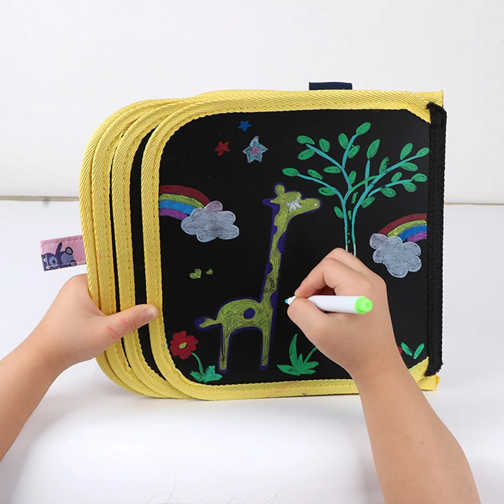 12 Цвет s беспылевая сумка со стирающимися чернилами Жидкий Мел Меловые маркеры