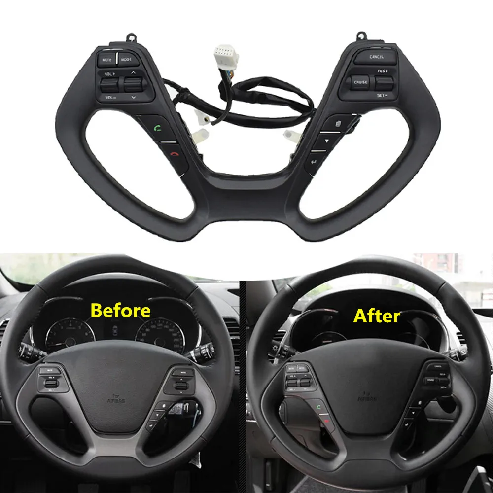 New Steering Wheel Switch For KIA CERATO K3 2016 2017 With A