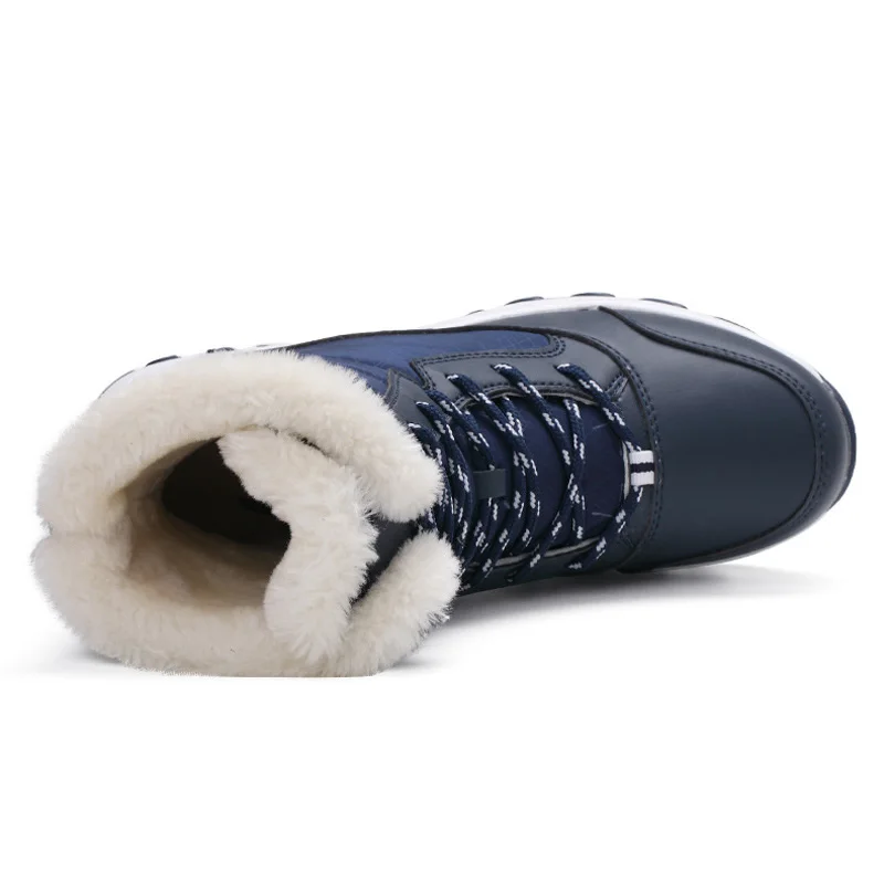 Женские зимние ботинки на платформе теплые плюшевые ботильоны новинка 2019|Зимние