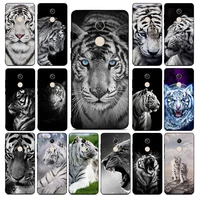 fhnblj white tiger phone case for redmi note 8 7 9 4 6 pro max t x 5a 3 10 lite pro